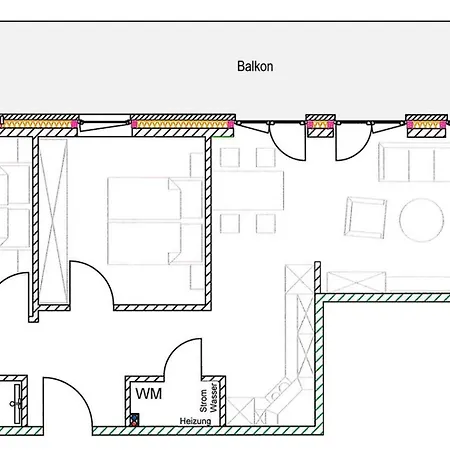 Appartement Penthouse Meertied Büsum